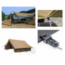 6Pcs / set Selling Tents Canopy Wind Rope Canopies Clamp Outdoor Camping Pl Y5P2
