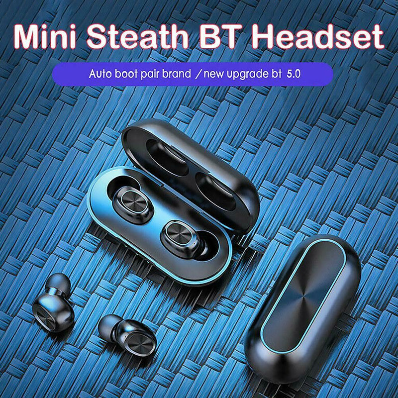 Mini TWS Wireless Bluetooth 5.0 Earbuds Touch Control Headphones in Ear Headsets