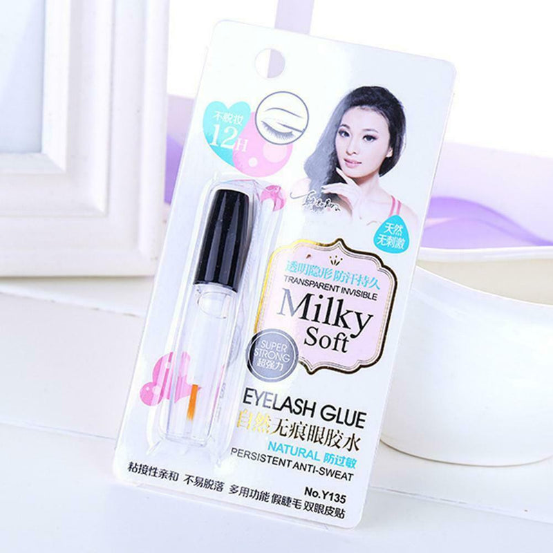 Clear Adhesive False Eyelashes Glue Double Eyelid Gel Long Lasting Eye