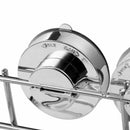 2pcs Bathroom Corner Shelf Shower Caddy Vacuum Suction Bath Storage Rack Ho