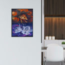 5D DIY Full Drill Diamond Painting Novelty Wolf Cross Stitch Embroidery Kit