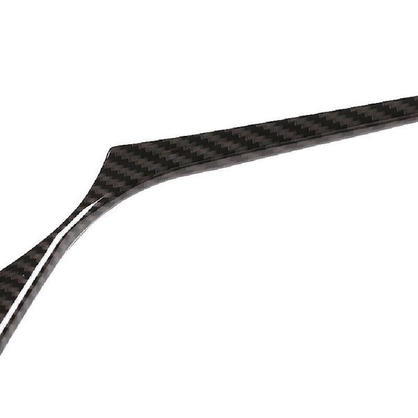 ABS Carbon Fiber Steering Wheel Frame Cover Trim for Alfa Romeo Giulia 2017 V2J6