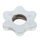 2Pcs Barbell Collar 1'' Gym Spin Lock Screw Clips Clamps Hex Nut Accessories