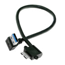 Up Angled 90 Degree USB 3.0 to Micro USB 3.0 10Pin Data Charger Cable