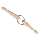 Mini Wood Drum Sticks Keychain Key Ring Chain Keyfob Gift for Music Lover