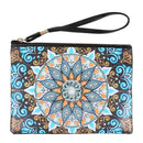 DIY Mandala Special Shaped Diamond Painting Wristlet Clutch Zipper Wallet