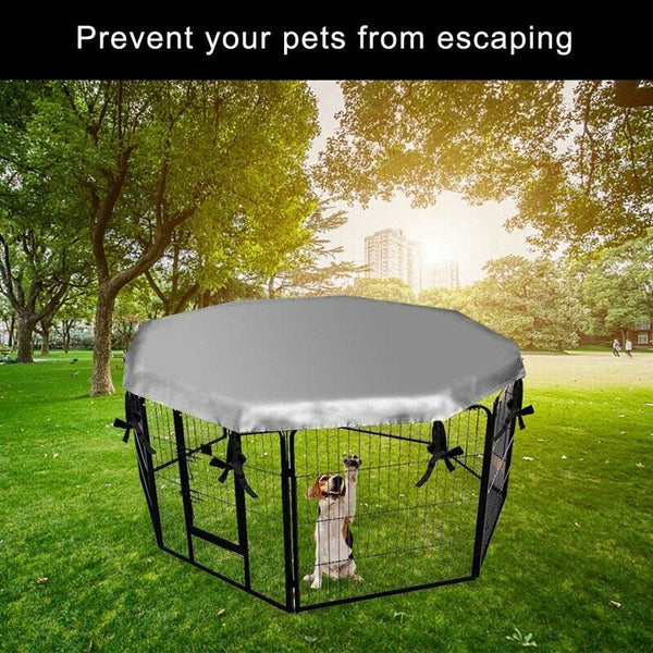 Dog Crate Cover for Outdoor and Indoor- Double Side Waterproof Windproof Sh A1O8