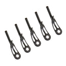5pcs Ultralight Fishing Rod Tip Tops Rings Guides Tip Repair Kit DIY Top Eye