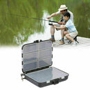 HOT Waterproof Fishing Lure Bait Tackle Storage Box 26 Case Compartments