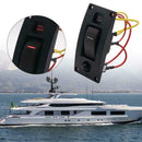 Boat Marine DECK WASH Control Panel ON-OFF Rocker Switch with Overload Protector