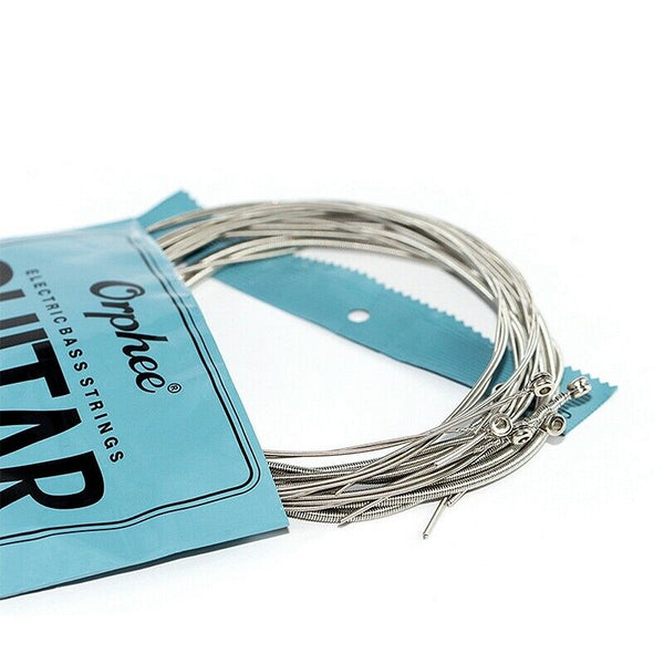 Orphee Electric Bass Strings Carbon Steel Series Hexagonal Wire Medium Ligh