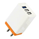 3 Ports USB Travel Charger 5V 2A Fast Charging Charger US Plug Adapter Universal