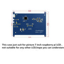 Acrylic 7 Inch HDMI LCD Touch Screen Case For Raspberry Pi 2 B/ 3 B