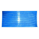 26 Inch Bicycle Reflector Fluorescent Wheel Rim Reflective Stickers (Blue)