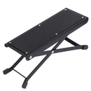 Anti-Slip Guitar Foot Rest Stool Guitar Pedal 4 Adjustable Height Levels