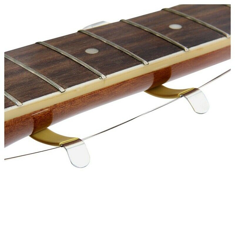 2Pcs Metal String Spreaders Guitar Luthier Tool for Cleaning Fretboard Yell