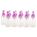 10 pcs 50ml Spray Bottle Empty Plastic Makeup Atomizer Container Pump Trans X1E9