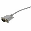 VGA DB15 Male To RS232 DB9 Pin Male Adapter Cable / Video Graphic Extension