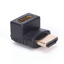 HDMI Male to Female Right Angle Connector Adapter 270 Degree Extender 1080P.AU
