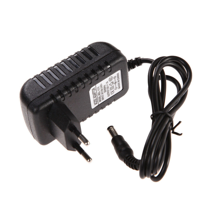 AC 100-240V Converter Adapter DC 5.5 x 2.5MM 12V 1A 1000mA Charger EU Plug A