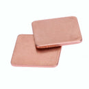 10 pcs 15mmx15mm 0.5mm Heatsink Copper Shim Thermal Pads for Laptop