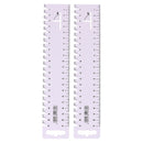 1PC DIY Sewing Patchwork Ruler Ultrathin Soft 21cm Quilting Sewing ToolsBX