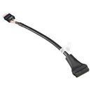 5X USB 3.0 20-Pin Male To USB 2.0 9-Pin Motherboard Header Female Adapter GRU