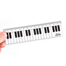 Creative Piano Keyboard Ruler 15cm 6in Musical  Black and White PlastJBTEUS