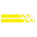 1 Pair Car Hood Cover Decorative Stickers Universal Auto Styling Decals Film