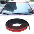 2CM*2M Car Windshield Roof Seal Rubber Strip Noise Insulation Stickers Decor New