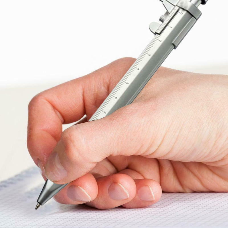 Pen Shape Plastic Vernier Caliper Ruler Measuring Tool Multifunctions