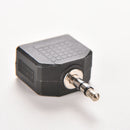 3.5mm Stereo Y Splitter Audio Adapter - 1/8" Male Plug to 2 Dual Female FT