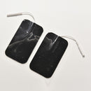 2X 100x50mm Reusable Large Electrode Self Adhesive Pads For Tens EMS Machine  BX