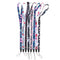 Universal flower mobile phone lanyard badge holder diy hang rope phone straps OZ