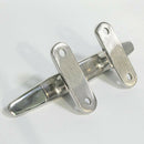8 inch 200mm Boat Stainless Steel Dock Cleat Open Base Low Flat Polished