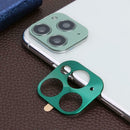 Metal Phone Camera Lens Protective Case for iPhone11 Pro 11 Pro Max (Green) A