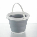 Outdoor Folding Collapsible Silicone Bucket Camping Fishing Travel Car Barr Q2I4