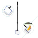 Fish Net Gravel Rake Scraper Aquarium Cleaning Tool (5 in 1 Adjustable) A