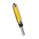 3pcs Solid Carbide Flush Trim Top and Bottom Bearing Router Bit Set, Woodworking