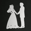 Metal Bride Groom Wedding Cutting Dies Stencils For DIY Scrapbooking A
