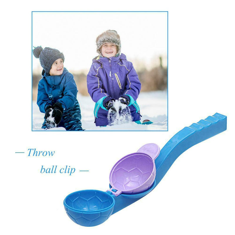 Winter Snow Ball Maker Mold Tool Outdoor Kids Snowball Fight Clip Toys