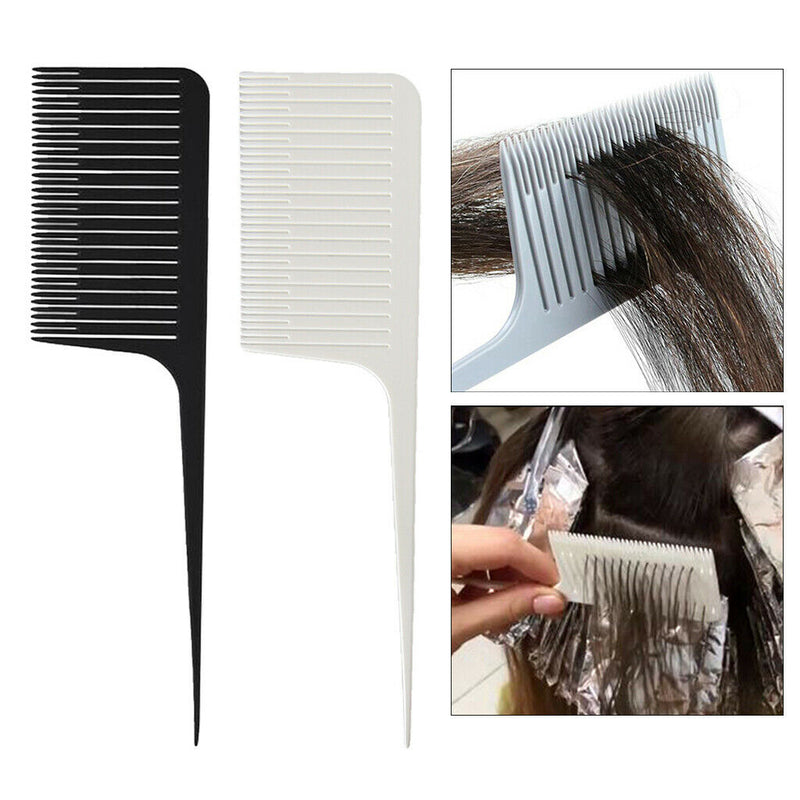Professional ABS Weaving Highlighting Foiling Hair Comb Highlight Combs