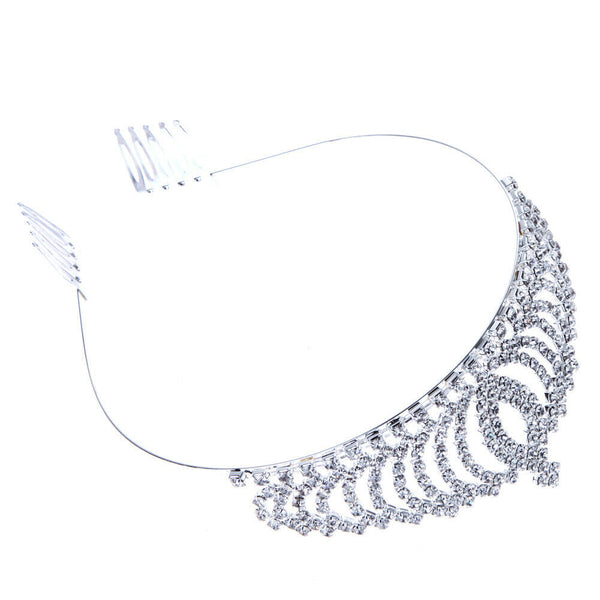 Hot Style Bride Wedding Dinner Children Tire Crown And Diamond Ornaments #gib