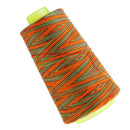 4 Rolls Polyester Cross Stitch Overlocking Sewing Accessories Durable Yellow