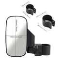 Automotive Utv Rear View Mirrors Shockproof Side Mirror Accessories 1.75 In