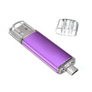 8GB USB Memory Stick OTG mini USB Flash Drive Mobile PC purple