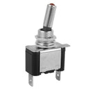 5pcs 12V SPST LED illuminated 20A 3 pin ON / OFF rocker toggle switch red a P5Q1