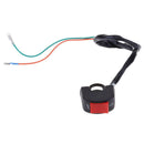 12V 2 Wires Motorcycle Handlebar On/Off Button Switch for LED Headlight Fog Lamp