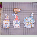 DIY hand account scrapbook scrapbook finished chapter stamp Xmas decoration