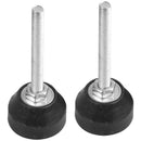 Screw On Adjustable Desk Leveling Foot Furniture Glide M8x60mm 2pcs P5T3